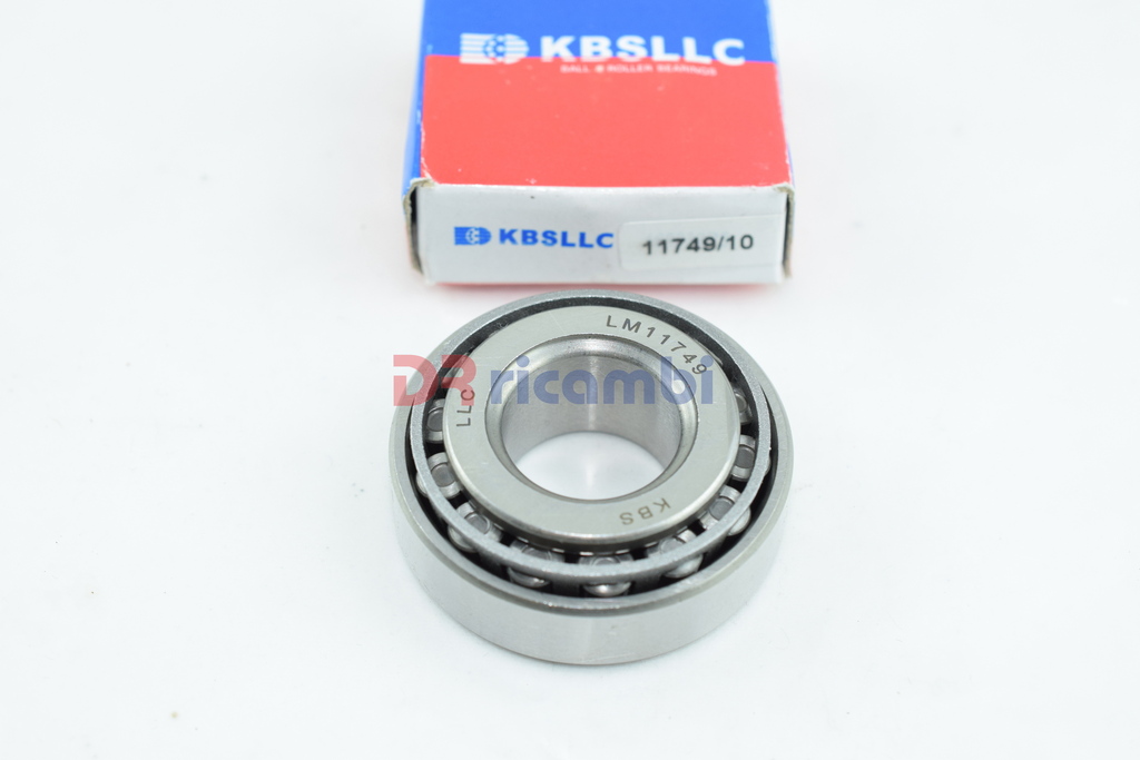 CUSCINETTO A RULLI CONICI RUOTA ALFA KBS 11749/10 SKF LM11749/710  D. 17.5x40x14