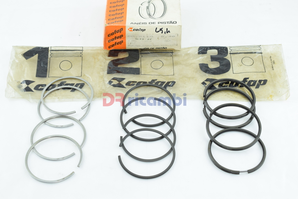 SERIE FASCE ELASTICHE FIAT 127 PANDA 45 UNO 850 900 FIORINO COFAP DD-2118 + 0.4