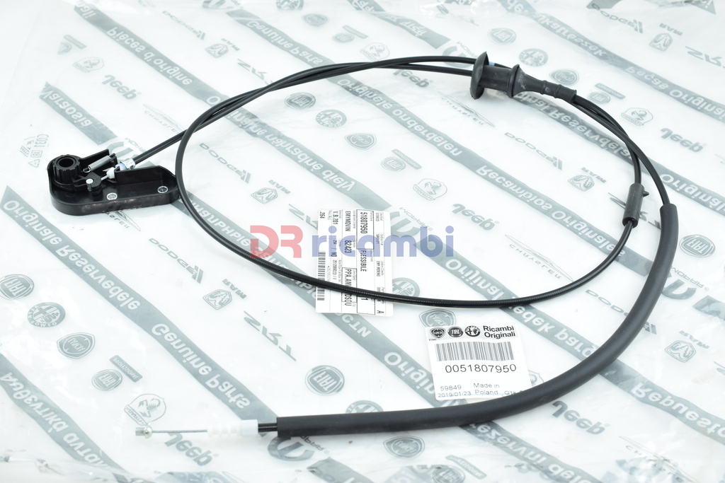 CAVO TIRANTE COMANDO APERTURA COFANO MOTORE FIAT CROMA 2005-2010  FIAT 51807950