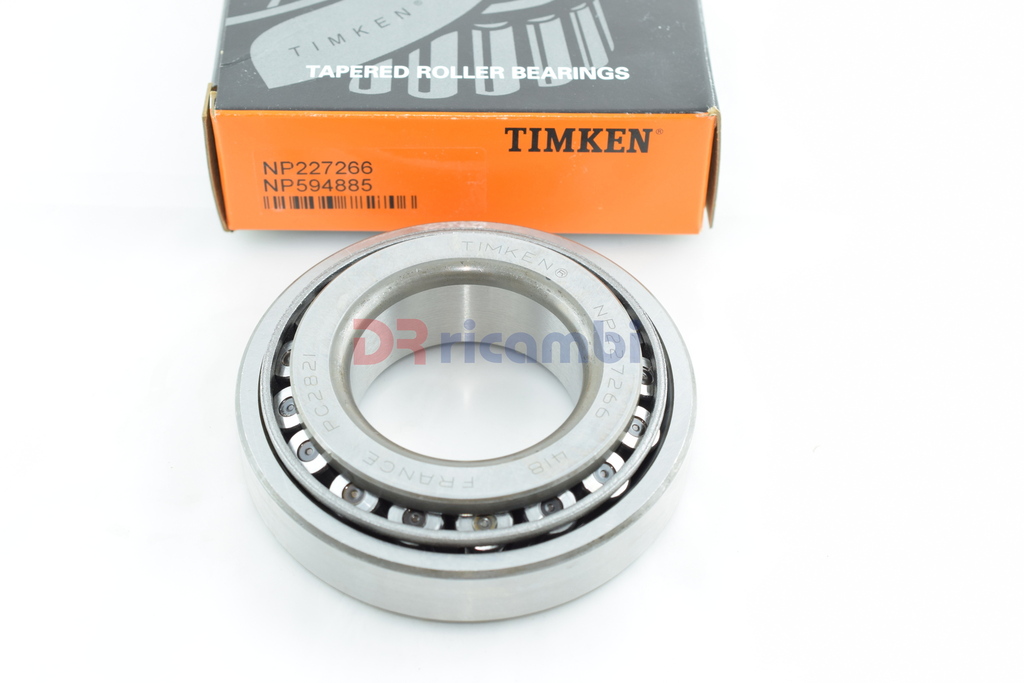 CUSCINETTO A RULLI CONICI CAMBIO TRASMISSIONE TIMKEN NP227266/NP59488 44.5x89x22