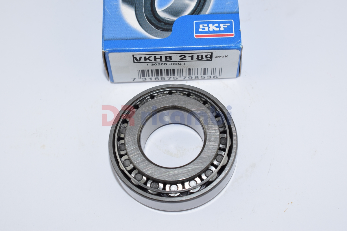 CUSCINETTO A RULLI CONICI RUOTA AUTO SKF VKHB2189  30205J2 / Q - D. 25x52x16 