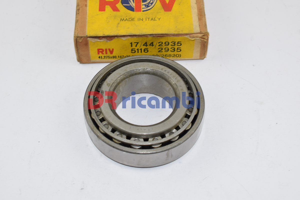 CUSCINETTO A RULLI CONICI RIV 17/27/2935 - SKF 26882/26820 - D. 41.3x80.2x25.4