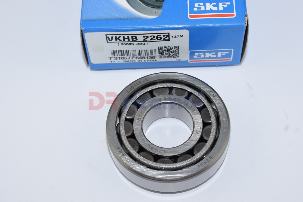 CUSCINETTO A RULLI CONICI CAMBIO  OPEL  SKF 30305J2/Q  VKHB2262  D. 25x62x18.4