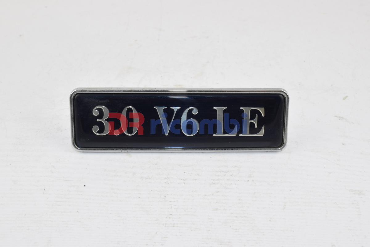 LOGO FREGIO SIGLA MODELLO LANCIA &quot; 3.0 V6 LE &quot; DR0551