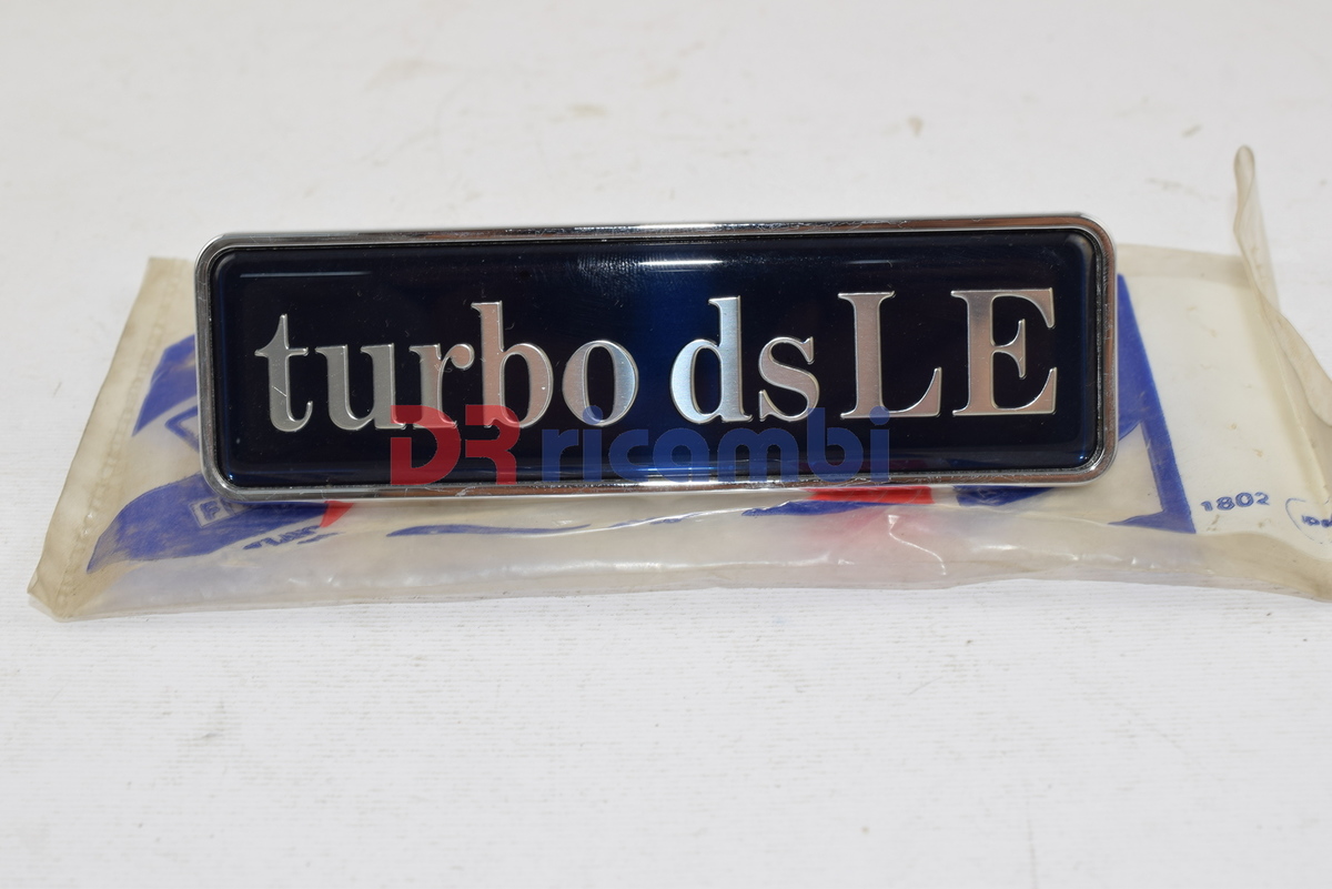 SIGLA MODELLO &quot; TURBO DS LE &quot; GRIGLIA RADIATORE LANCIA THEMA TD  LANCIA 82486093