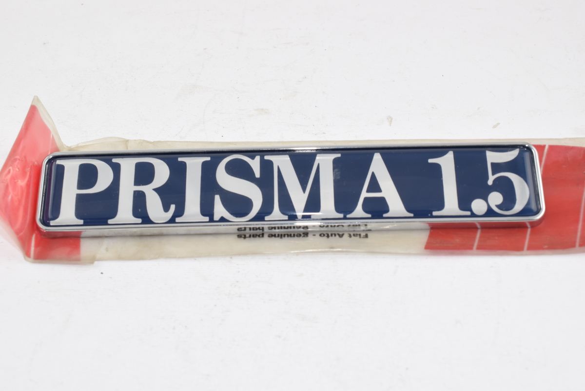 LOGO FREGIO SIGLA MODELLO LANCIA &quot; PRISMA 1.5 &quot; LANCIA 82427240