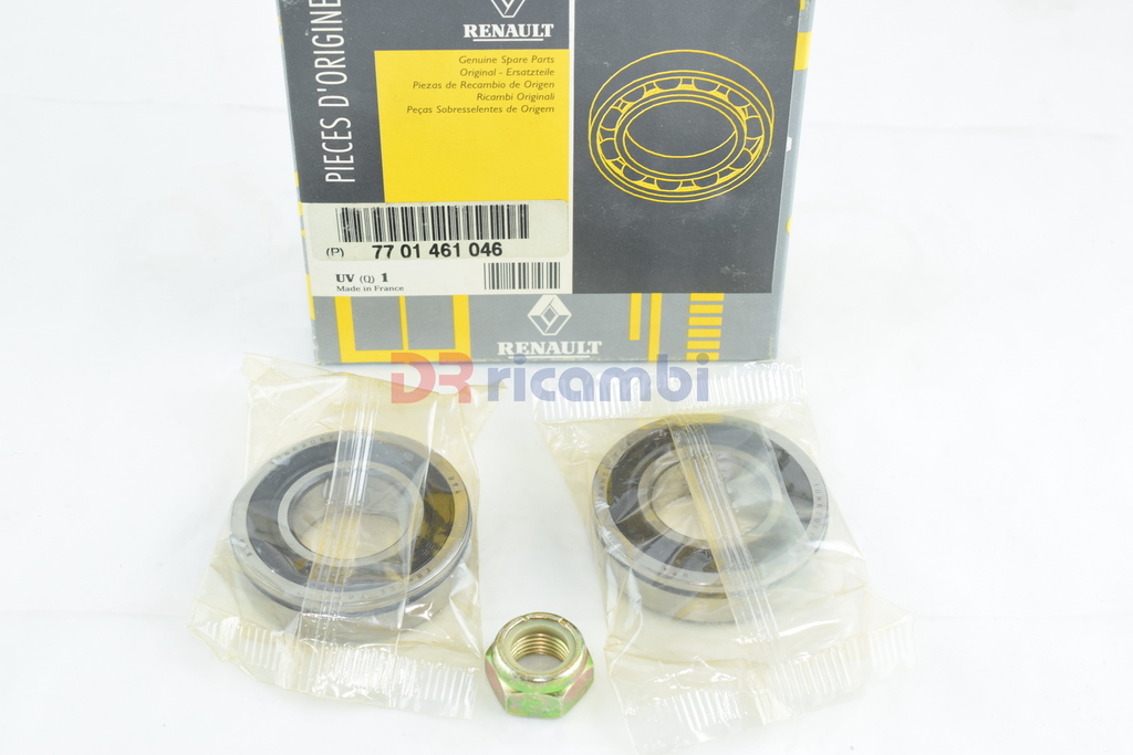 KIT CUSCINETTO RUOTA ANTERIORE RENAULT R4 R5 R6 RENAULT  77 01 461 046   VKBA629