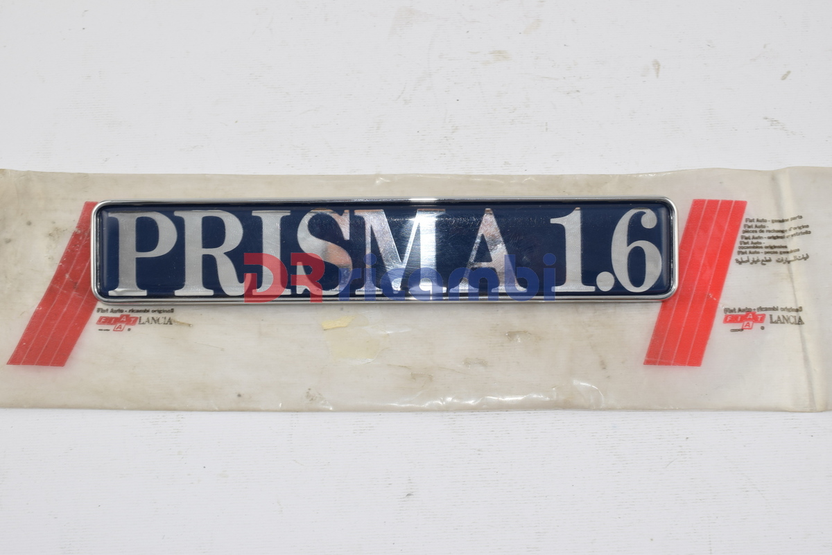 LOGO FREGIO SIGLA MODELLO LANCIA &quot; PRISMA 1.6 &quot; LANCIA DR0553