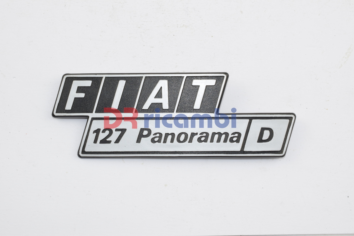 LOGO FREGIO SIGLA MODELLO &quot; FIAT 127 PANORAMA D &quot; DR0557