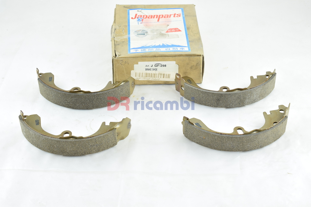 KIT GANASCE FRENO PER TOYOTA CAMRY CARINA CELICA COROLLA - JAPANPARTS  GF-298AF