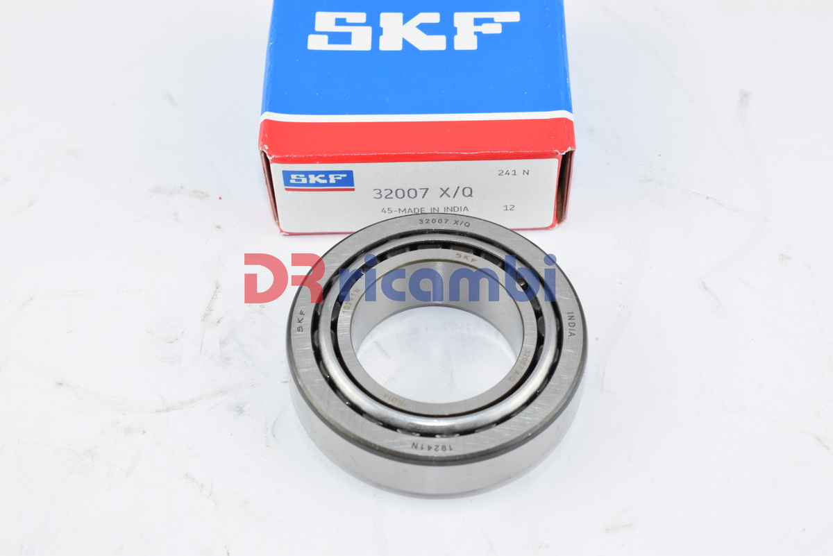 CUSCINETTO A RULLI CONICI DIFFERENZIALE PANDA 4X4 - SKF 32007X/Q -  D. 35x62x18