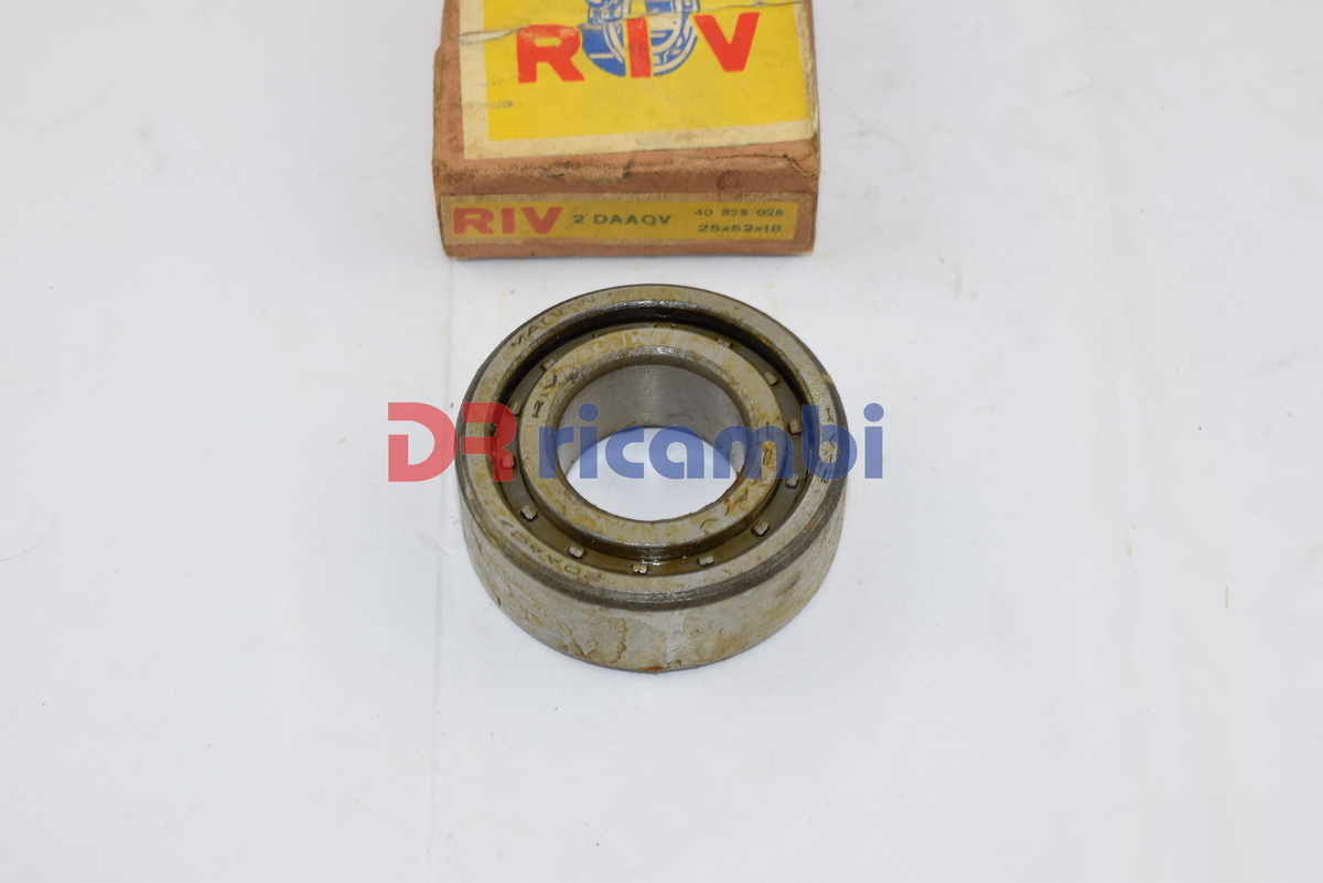 CUSCINETTO A RULLI CILINDRICI RIV 40 323 025  2 DAAQV-25  NF 2205   D. 25x52x18