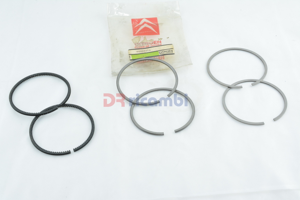 SERIE FASCE ELASTICHE ANELLI SEGMENTI PER PISTONI CITROEN 2CV - CITROEN 95559616