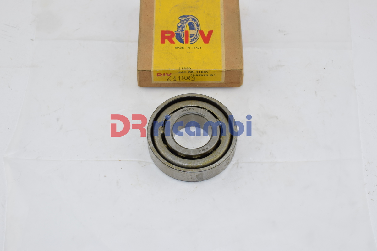 CUSCINETTO RUOTA  RIV/SKF 11889 611889 - 307378  - D. 25,4x58,738x15,875x17,2