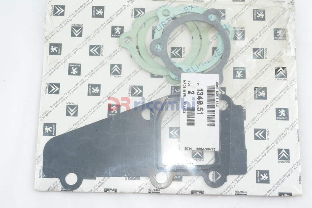 KIT GUARNIZIONE TERMOSTATO CITROEN BERLINGO C5 C8 XANTIA PEUGEOT 206 307- 134051