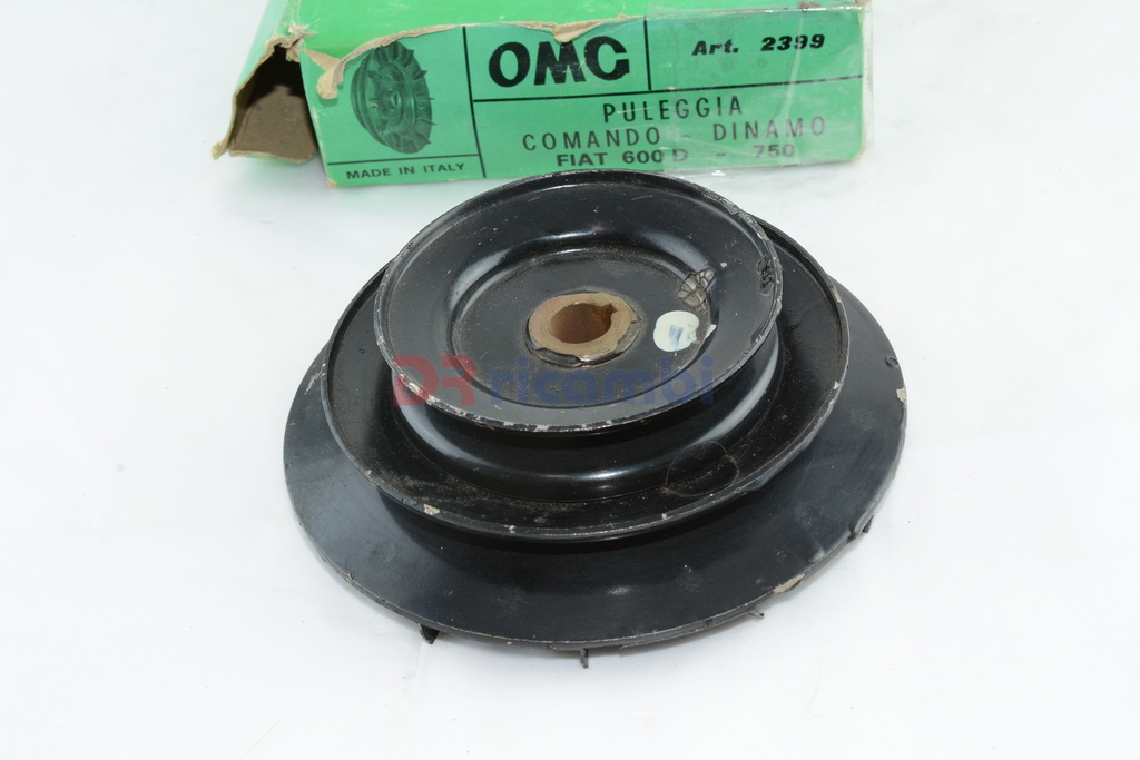 PULEGGIA COMANDO DINAMO PER LE VETTURE FIAT 600 D E FIAT 750 - NUOVO OMG 2399