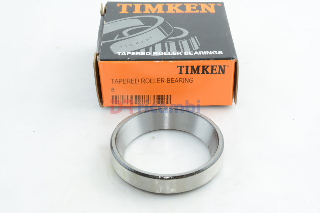 CUSCINETTO ANELLO ESTERNO COPPA PER RULLII CONICI TIMKEN 6 TIM - D. 44.45x9.525