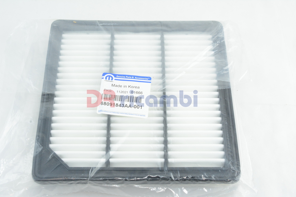 FILTRO ARIA MOTORE ELEMENTO FILTRANTE FIAT FREEMONT 2011-2015 FIAT K68091843AA 