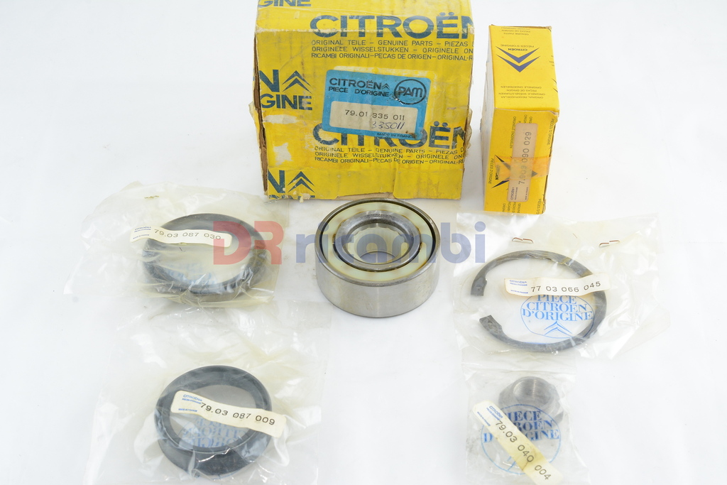 KIT CUSCINETTO RUOTA ANT. PER CITROEN VISA C 15 CITROEN 7901335011 - D. 35x72x28