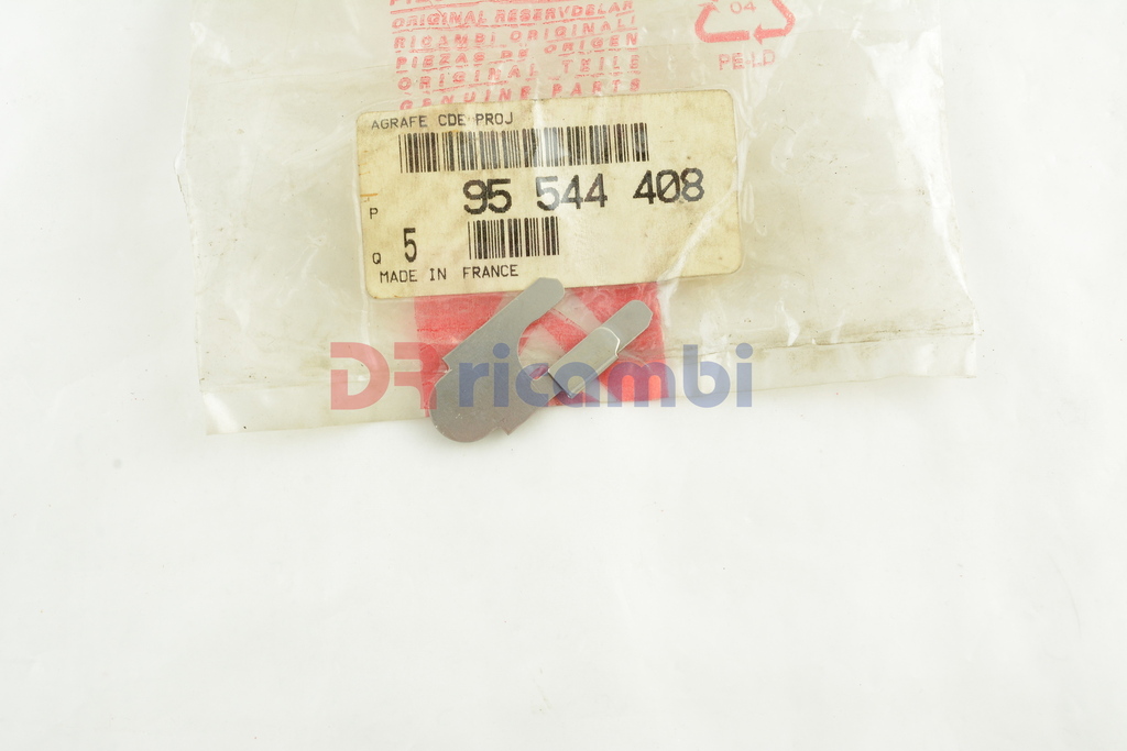 CLIP FISSAGGIO MOLLETTA FARO ANTERIORE CITROEN C15 ZX - CITROEN 95544408