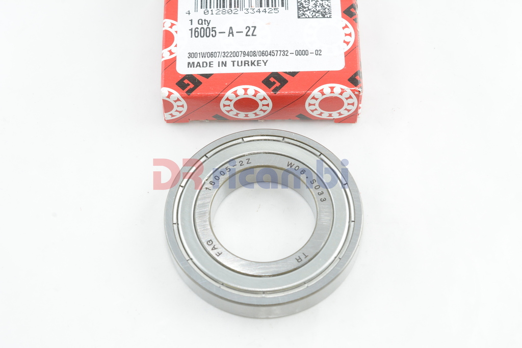 CUSCINETTO RADIALE A SFERE CHIUSO FAG 16005-A-2Z 16005 PER IVECO  D. 25x47x8