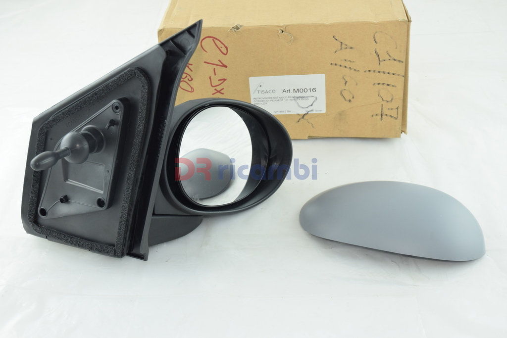 SPECCHIO RETROVISORE ESTERNO LATO DESTRO CITROEN C1 PEUGEOT 107 TISACO srl M0016