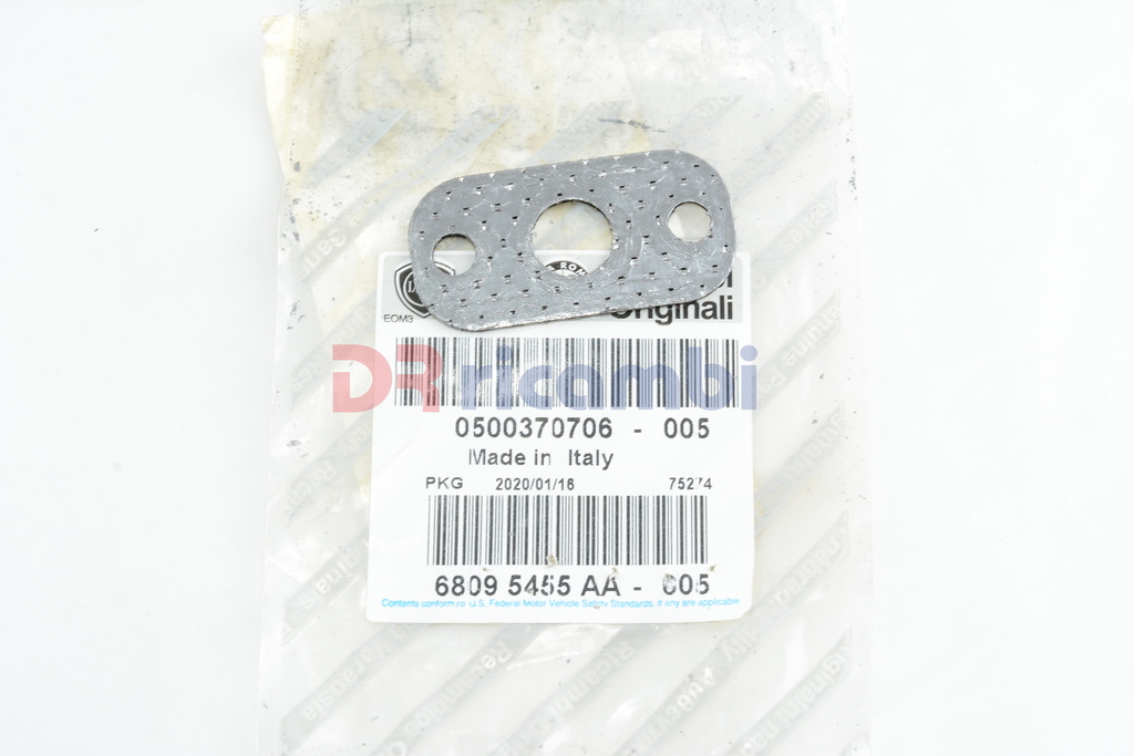 GUARNIZIONE TUBO LUBRIFICAZIONE OLIO FIAT DUCATO IVECO DAILY MASSIF - 0500370706