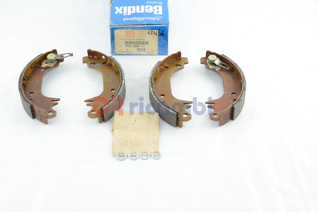 KIT GANASCE FRENO POST. CITROEN AX BX SAXO XSARA PEUGEOT 106 205 306 - 95659671