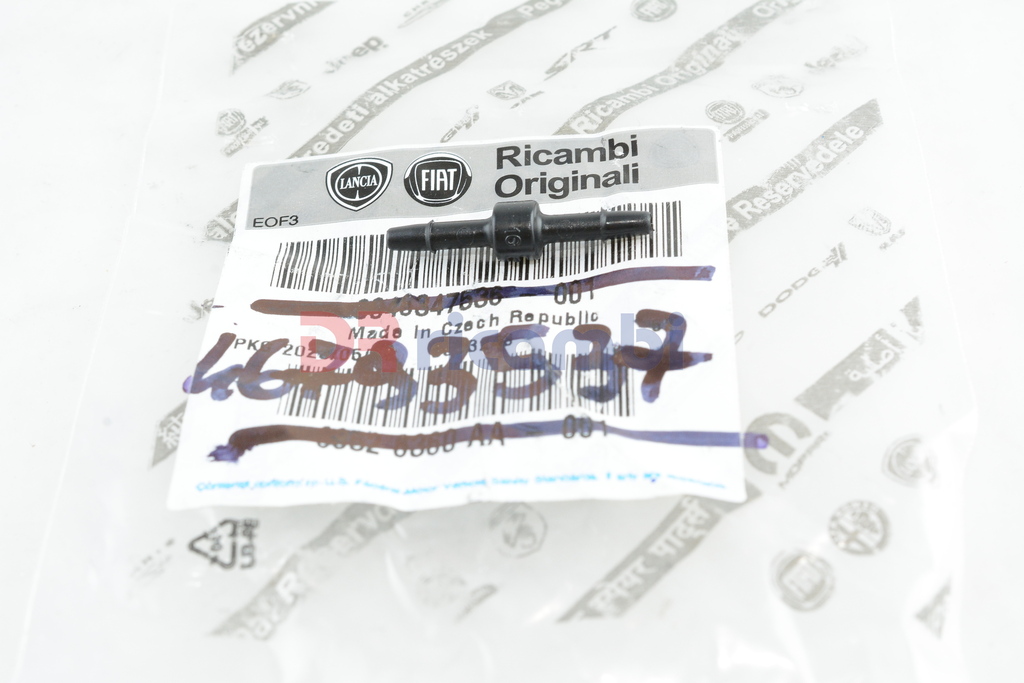 RACCORCO GIUNZIONE TUBI ACQUA TERGICRISTALLO ALFA 147 FIAT 500 PALIO - 46793537 