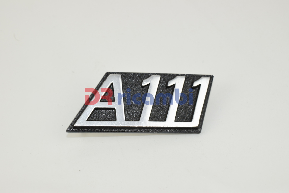 LOGO FREGIO SIGLA MODELLO AUTOBIANCHI &quot; A111 &quot; DR0585