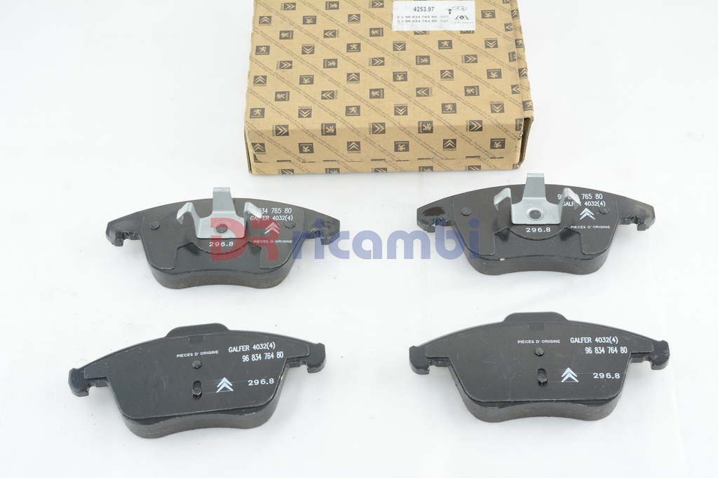 SERIE PASTIGLIE FRENO A DISCO ANTERIORI CITROEN C4 DS4 DS5 PEUGEOT 208 - 425397