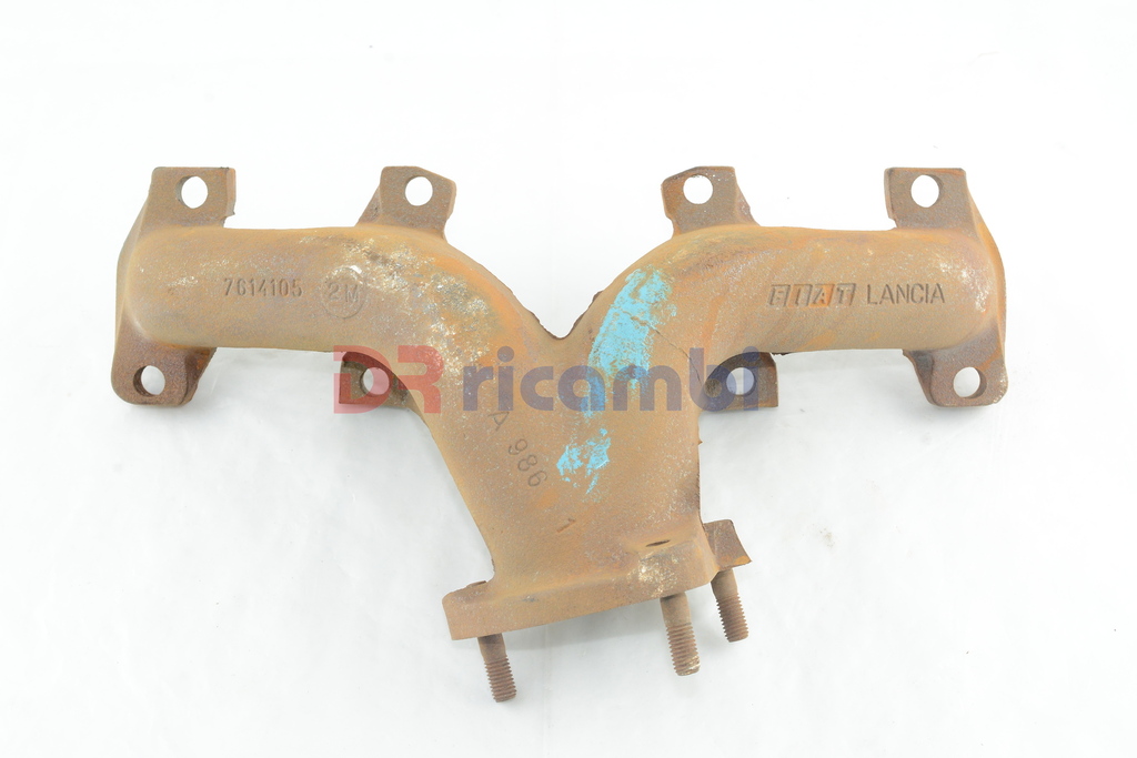 COLLETTORE DI SCARICO IN GHISA FIAT PANDA UNO LANCIA Y10 1.0 1.1  FIAT 7614105/1