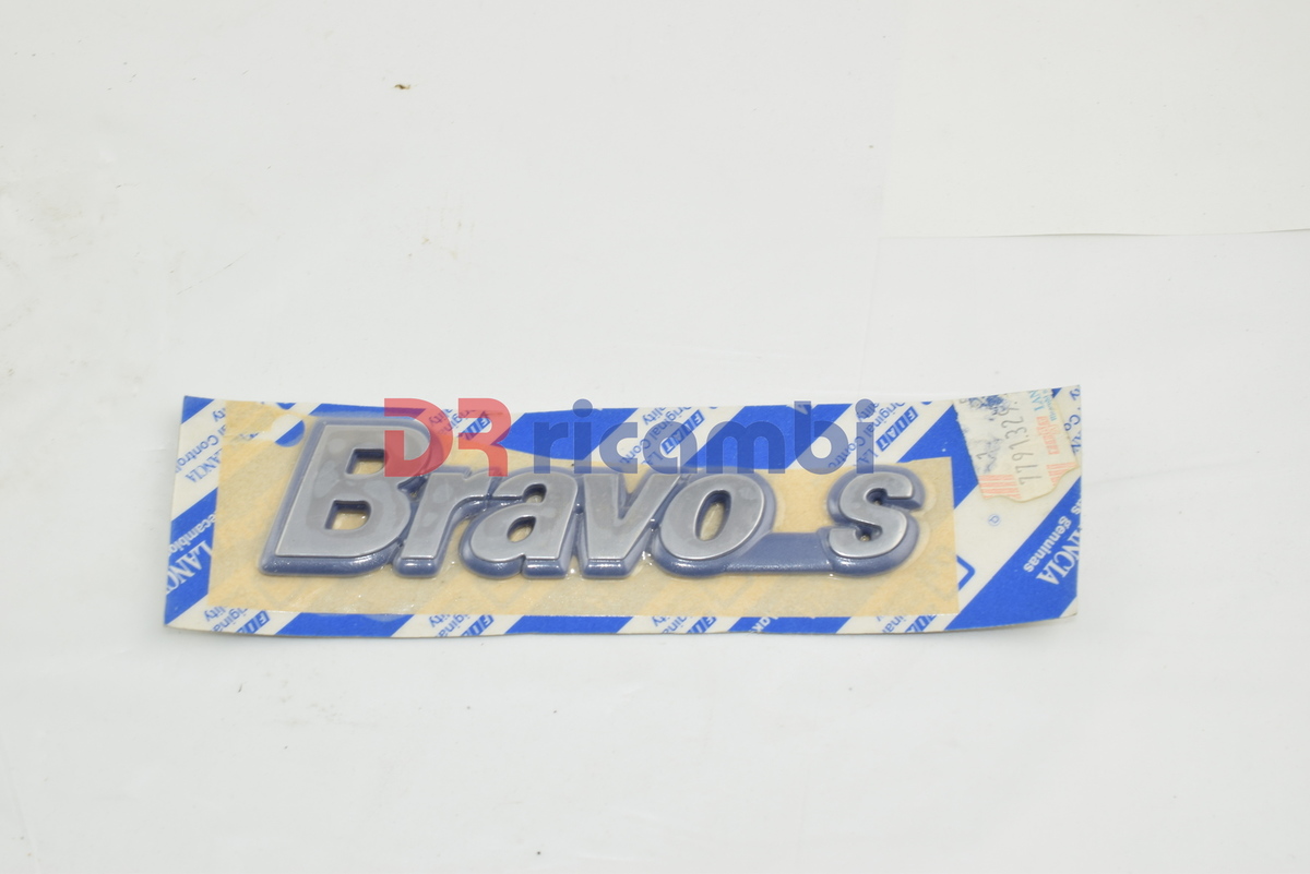 LOGO FREGIO SIGLA POSTERIORE MODELLO &quot; BRAVO S &quot; FIAT BRAVO - FIAT 7791329