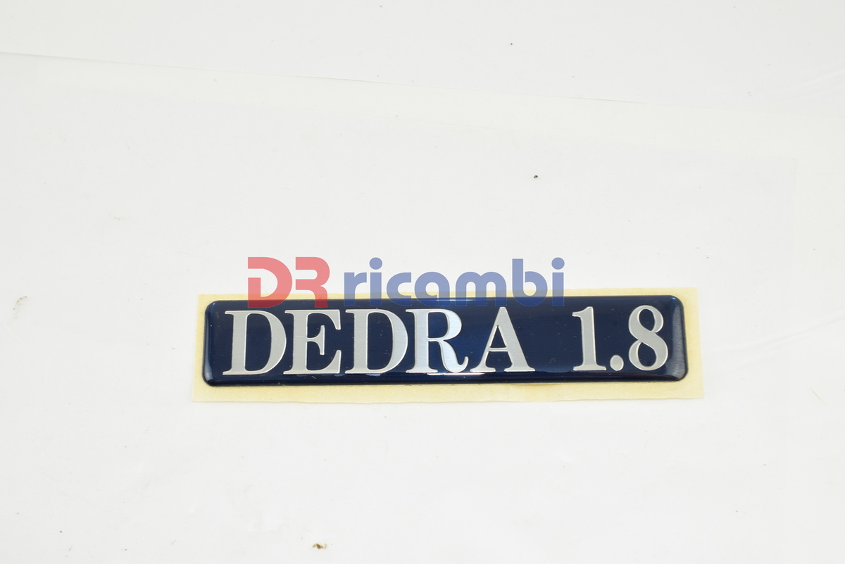 LOGO FREGIO SIGLA MODELLO LANCIA &quot; DEDRA 1.8 &quot; DR0595