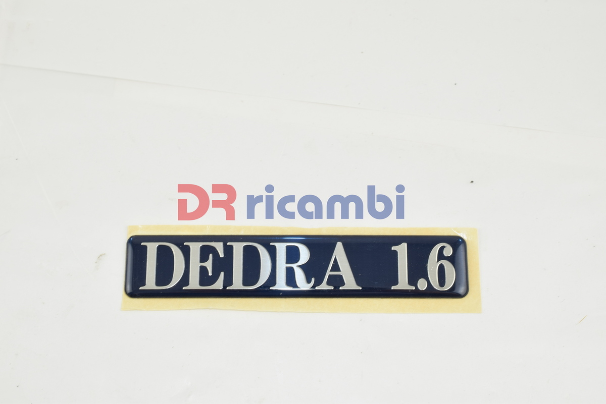 LOGO FREGIO SIGLA MODELLO LANCIA &quot; DEDRA 1.6 &quot; DR0596