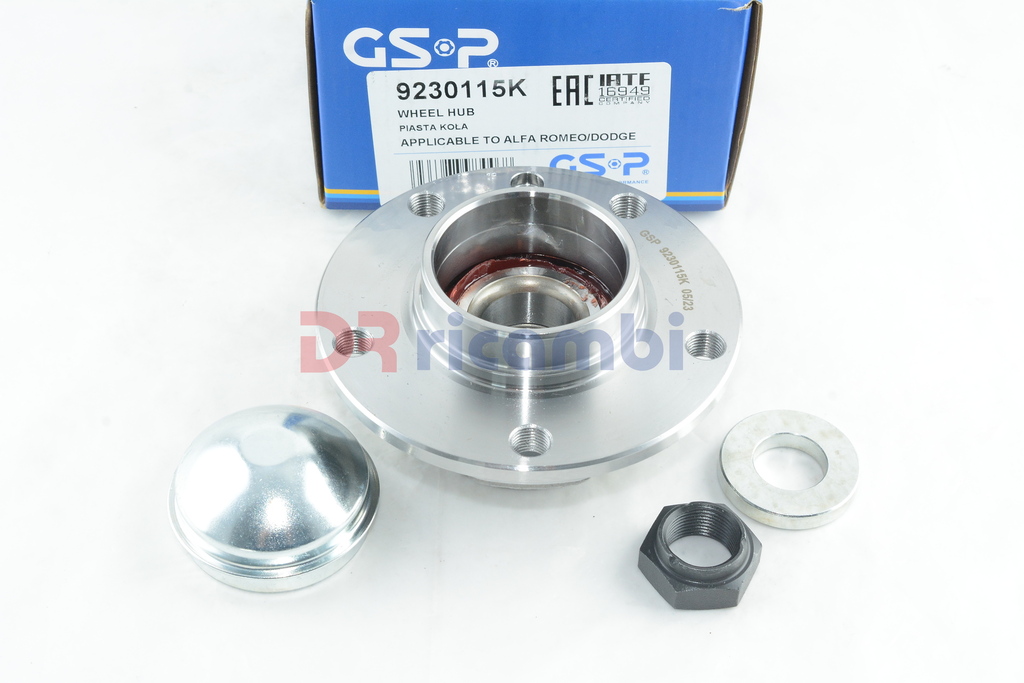 KIT CUSCINETTO MOZZO RUOTA POST. PER ALFA ROMEO GIULIETTA 940 9230115K 51832400