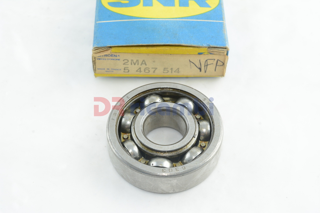 CUSCINETTO A SFERE APERTO ANTERIORE  ALTERNATORE CITROEN CX 5467514  D. 17x47x14