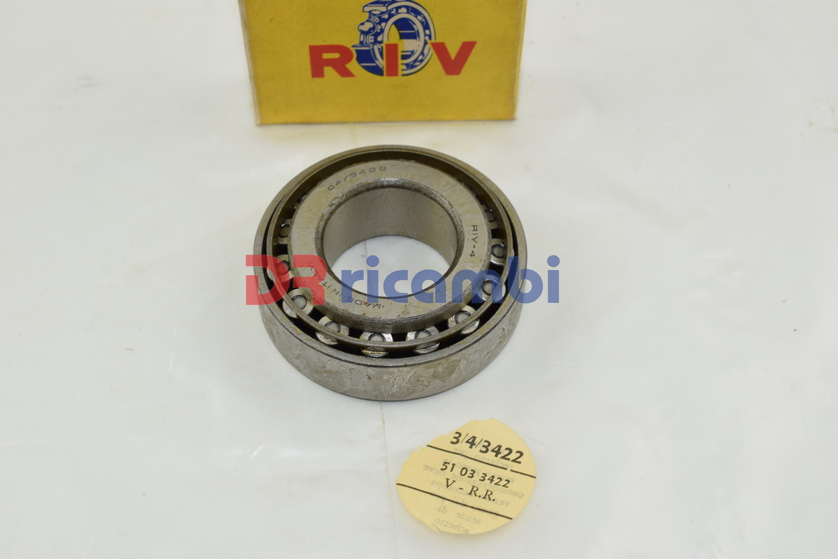 CUSCINETTO A RULLI CONICI RIV 03/04/3422  51 03 3422- D. 30x62x20.8