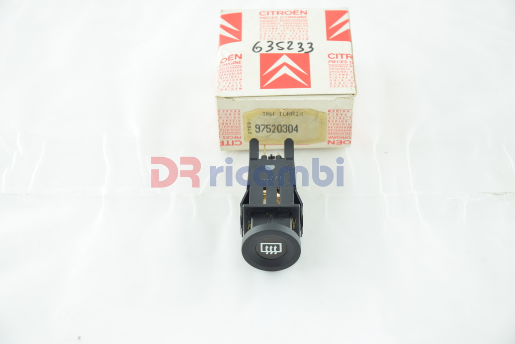 INTERRUTTORE PULSANTE SBRINAMENTO LUNOTTO TERMICO CITROEN AX PEUGEOT 309  655233