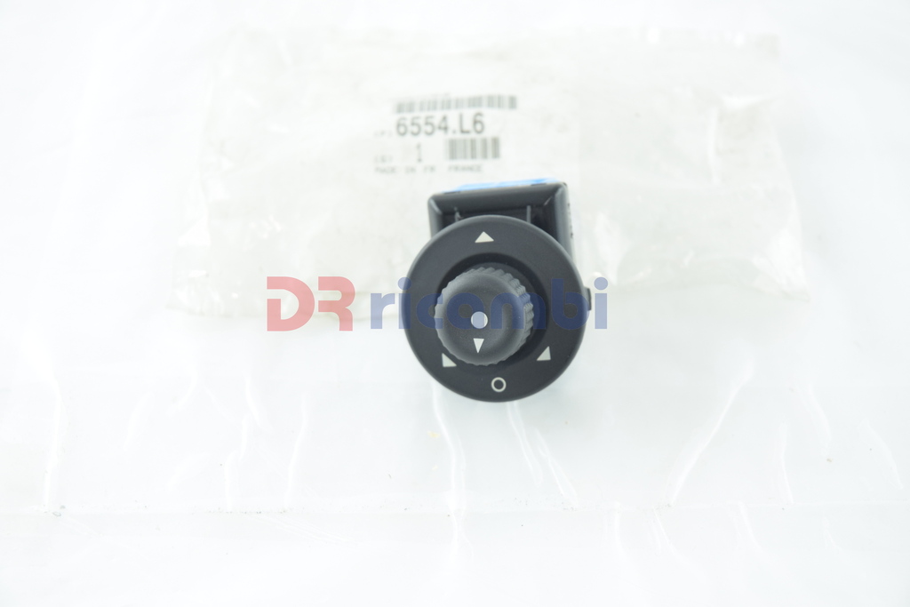 INTERRUTTORE PULSANTE REGOLAZIONE SPECCHIETTI RETROVISORI CITROEN C3 - 6554L6