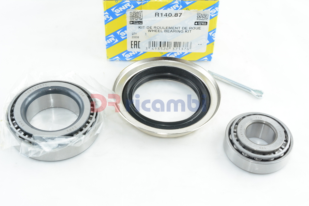 KIT CUSCINETTI RUOTA ANTERIORE PER FORD TRANSIT 91 &gt; SNR R140.87