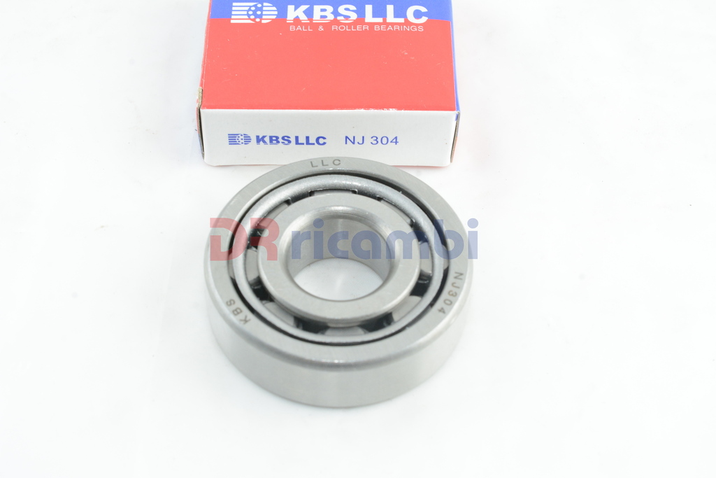 CUSCINETTO A RULLI CILINDRICI GHIERA SFILABILE KBS NJ304  NJ304 ETVP2 - 20x52x15