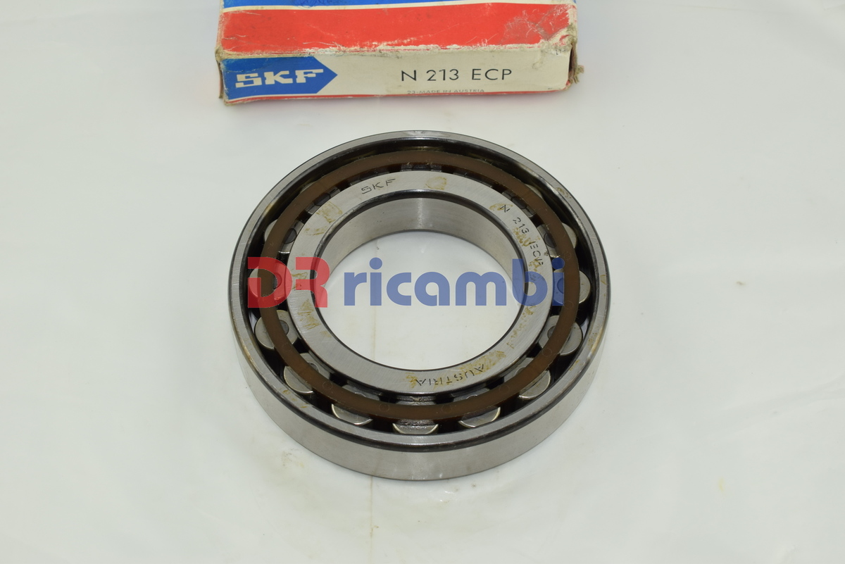 CUSCINETTO A RULLI CILINDRICI SKF N213ECP - D. 65x120x23