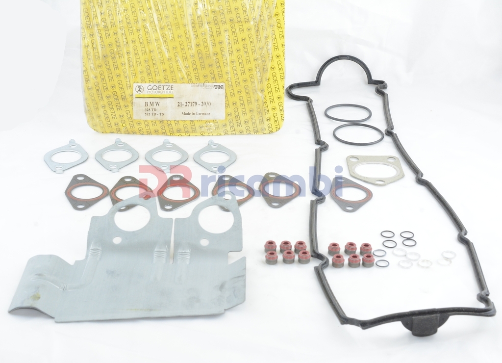 KIT GUARNIZIONI SMERIGLIO TESTATA PER BMW 325 TD 525 TD TS GOETZE 21-27179-20/0