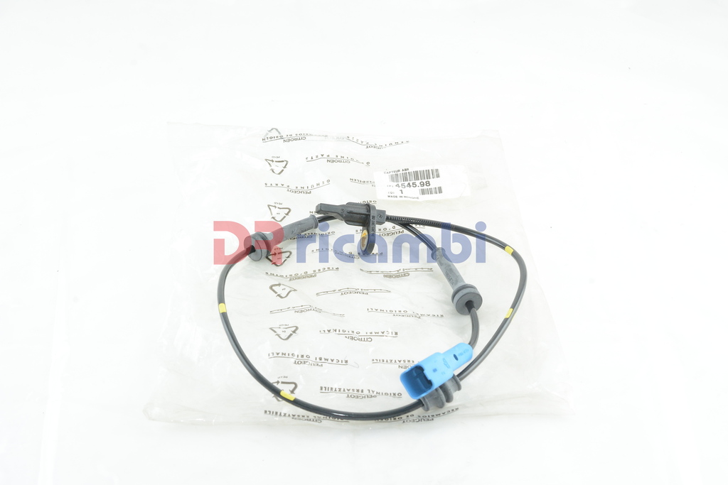 SENSORE DI VELOCITA' ABS RUOTA POSTERIORE CITROEN C2 C3 I PEUGEOT 1007 - 454598