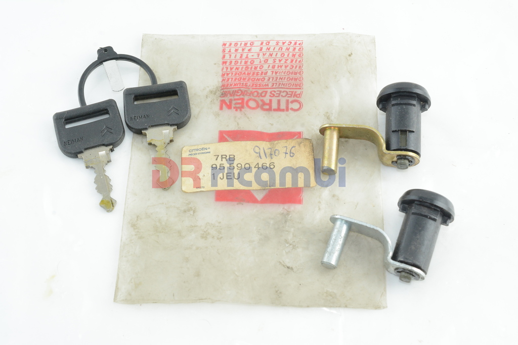 KIT SERIE SERRATURA DELLA CITROEN LN LNA PEUGEOT 104 - CITROEN 917076 - 95590466