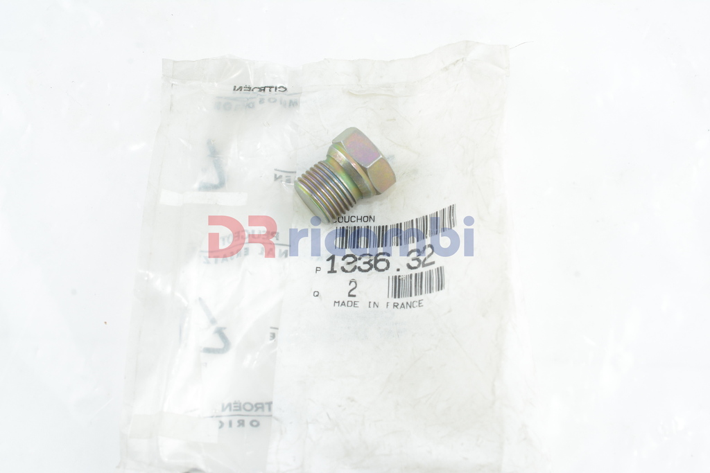 TAPPO BULLONE DADO PER LE VETTURE CITROEN E PEUGEOT - ORIGINALE CITROEN  1336.32