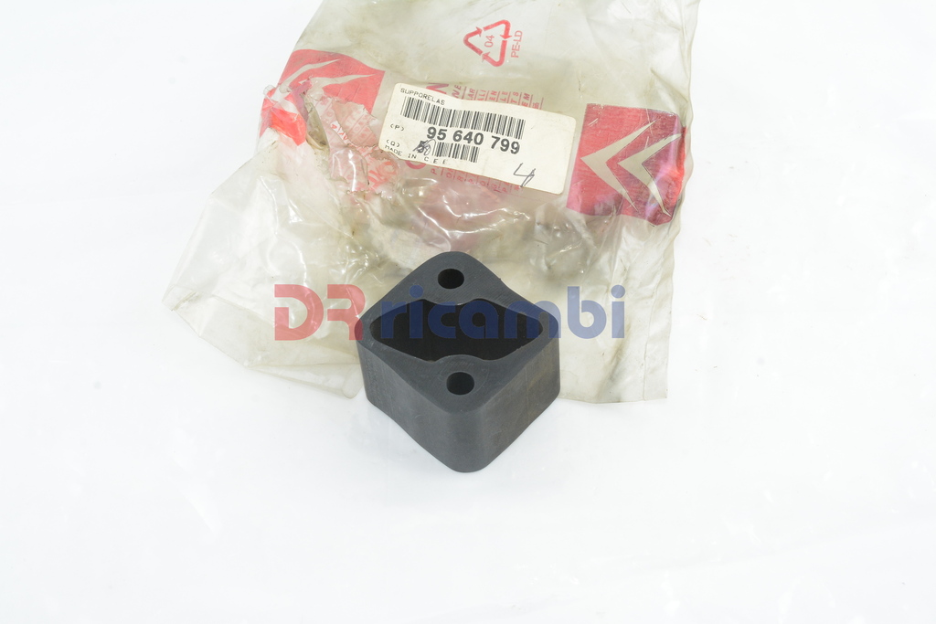 TAMPONE PARACOLPI IN GOMMA IMPIANTO GAS SCARICO CITROEN AX C15 PEUGEOT- 95640799