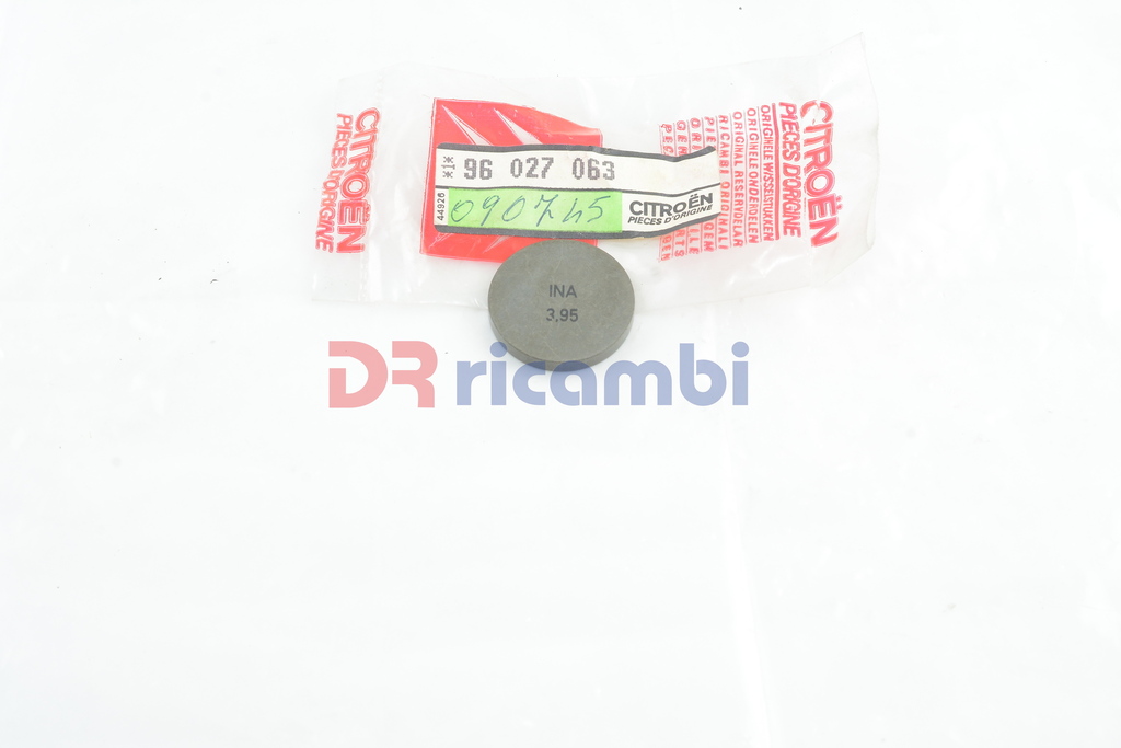 PIATTELLO REGISTRO SPESSORE VALVOLA PUNTERIE CITROEN PEUGEOT - CITROEN 090752