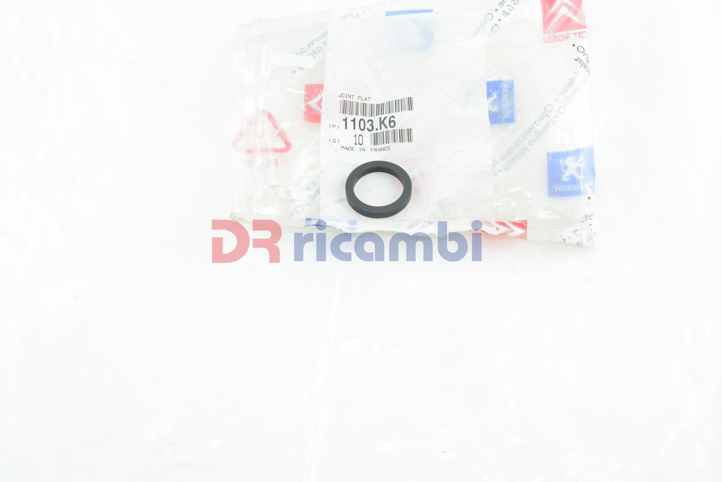 GUARNIZIONE SUPPORTO ALLOGGIAMENTO FILTRO OLIO MOTORE CITROEN  PEUGEOT - 1103K6